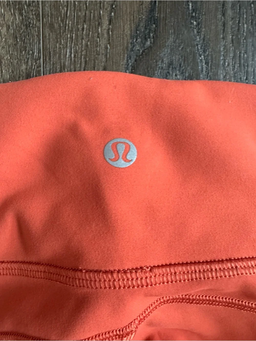 Lululemon Leggings with pockets Amber Orange Size 12